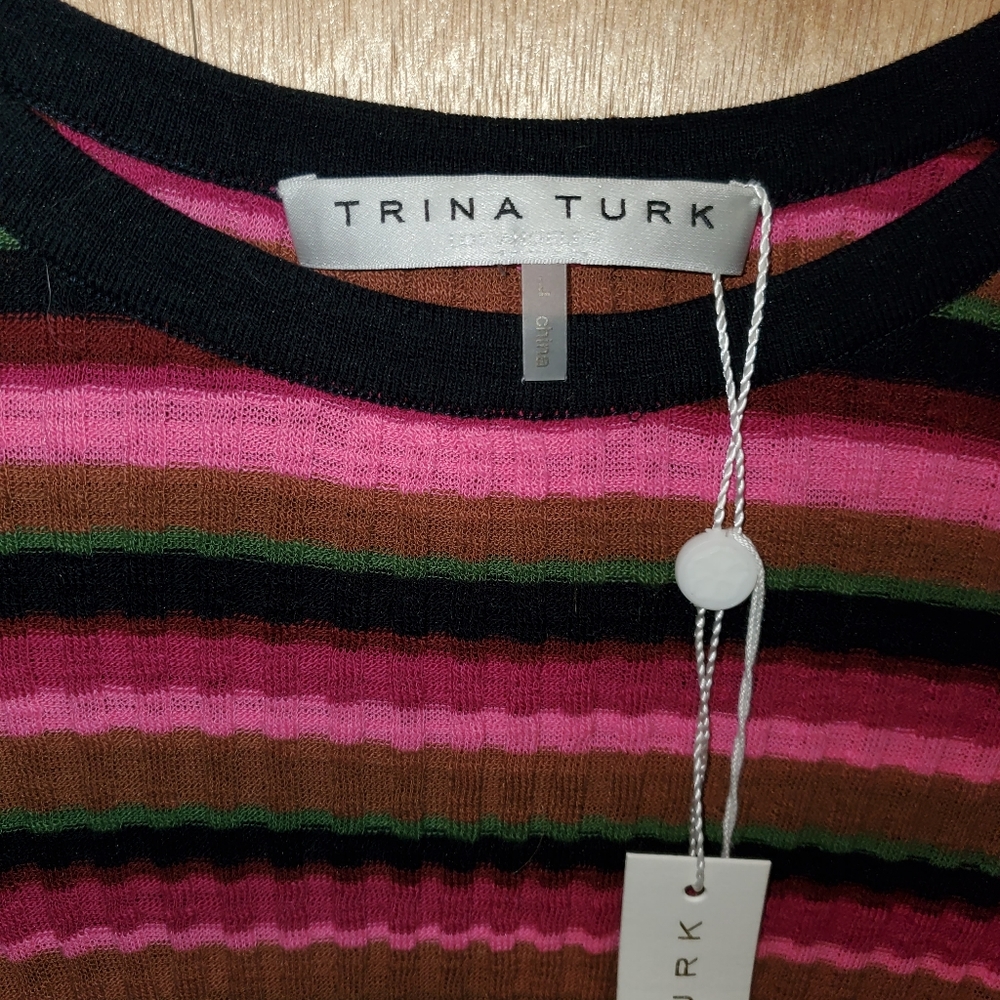 Trina Turk Striped Sweater - Picture 5 of 6